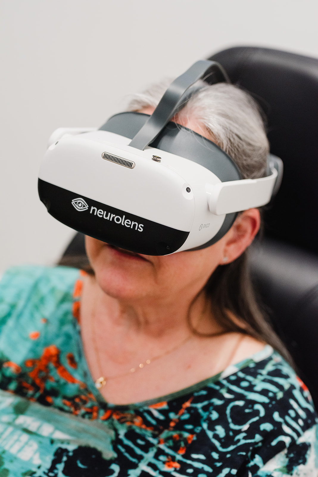 Neurolens measurement device at Nicola Eye Care Kamloops
