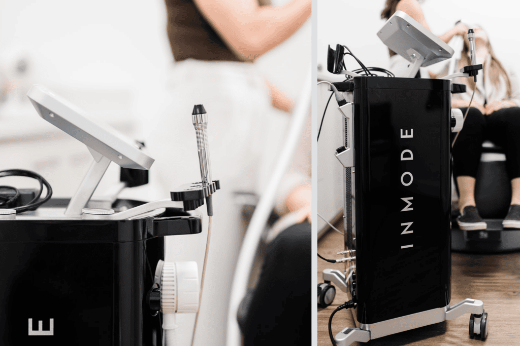 InMode device used for IPL and radiofrequency dry eye treatments at Nicola Eye Care in Kamloops.